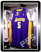 Swingman NBA Lakers Jordan Farmar Away Purple Jersey XL