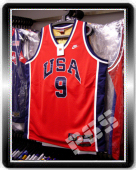 Swingman USA Olympic 1984 Michael Jordan Away Jersey XL