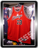 Authentic Bulls 8403 Michael Jordan Rookie Red Jersey 56