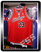 球員版公牛米高佐敦8403新秀紅色絕版球衣 Bulls Michael Jordan Jersey 48