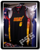 Swingman NBA Rev 30 Heat James Special Edition Jersey L