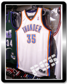 球员版R30雷霆杜兰特主场球衣 NBA Thunder Kevin Durant Jersey 2XL
