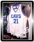 Swingman NBA Clippers Darius Miles Home Jersey XL