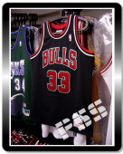 M&N球员版公牛皮蓬客场复古球衣 NBA Bulls Pippen Jersey 48 (XL)