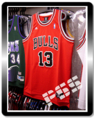 球迷版公牛乔金诺阿客场红色球衣 NBA Bulls Joakim Noah Jersey L
