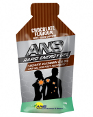 ANS Rapid Energy Gels - Chocolate (With Added Caffeine)  (Box of 25 Satchets)