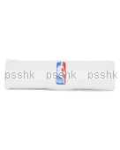 NBA Logoman Headband White NBA 官方籃球頭帶 - 白色