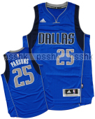 2014-15年新款球迷版小牛柏臣客場藍色球衣 NBA Mavericks Chandler Parsons #25 Jersey M