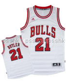 球迷版公牛占美畢拿主場白色球衣 NBA Bulls Jimmy Butler #21 Jersey S碼