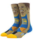 Stance NBA Legend Basketball Socks - Warriors Stephen Curry 勇士居里籃球襪 - L